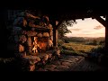 Rustic Fireplace 4K With Crackling Wood Sounds In A Peaceful Nature Setting To Relieve Stress Rustic Fireplace 4K With Crackling Wood Sounds In A Peaceful Nature Setting To Relieve Stress
