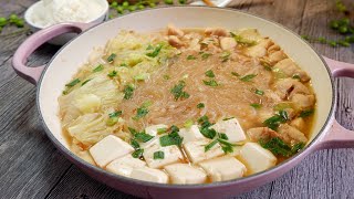 You’ll Love Our Grandma&#39;s Quick Chicken Tofu Pot 阿嘛豆腐鸡煲 Chinese Noodle Soup Recipe • One Dish Meal