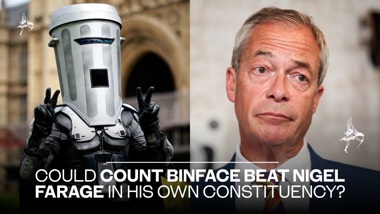 Could Count Binface beat Nigel Farage in his own constituency? Could Count Binface beat Nigel Farage in his own constituency?