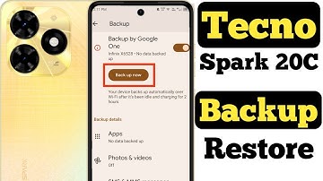 How to backup and restore data on Tecno Spark 20C || Tecno Spark 20C data backup aur restore ||