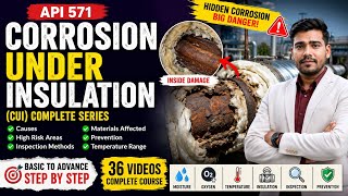 Corrosion Under Insulation (CUI) Explained | API 571 Complete Course