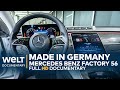 The secrets of luxury sedans how sclass maybach and eqs are made  welt documentary