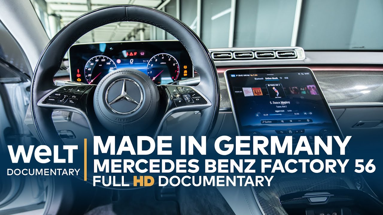 THE SECRETS OF LUXURY SEDANS How S Class Maybach and EQS are made  WELT Documentary