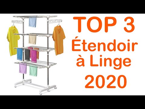 HOMIDEC Etendoir Linge, 4 Niveaux Grande Sechoir a Linge Pliable