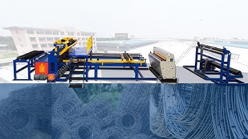 Automatic Roll Mesh Welding Machine for Construction mesh--RKM Machinery