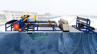 Automatic Roll Mesh Welding Machine for Construction mesh--RKM Machinery