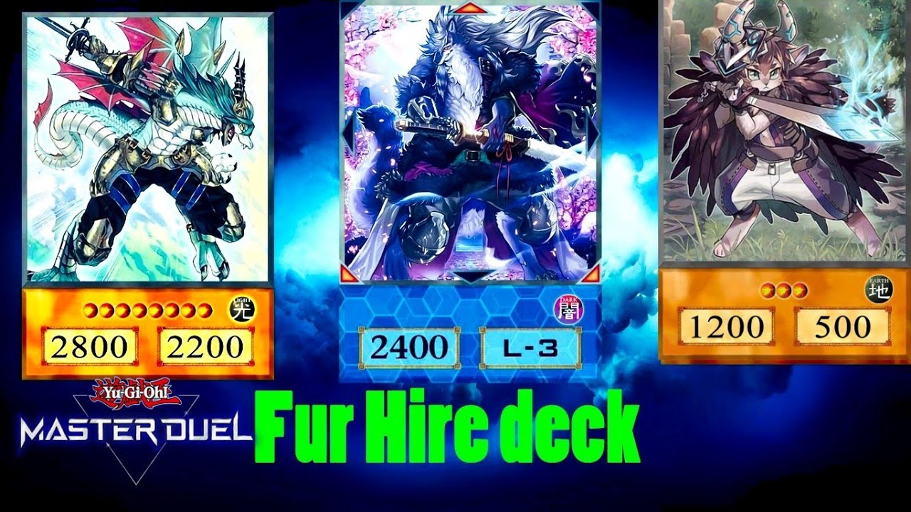 Yu-Gi-Oh! Master Duel) Fur Hire deck,Beat, Bladesman Fur Hi - YGOPRODeck