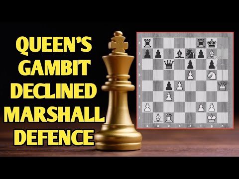 Opening Theory — Queen's Gambit Declined: Marshall Defense :  r/chessbeginners