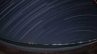 Surfside Beach, TX star trails video