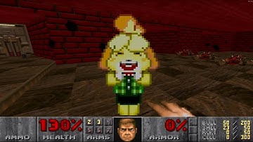 Isabelle (Animal Crossing) DooM Companion mod (2019)