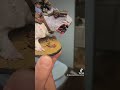 using up extra bits. what do you think? #orks #warhammer40k #painting #tabletopgame #miniature