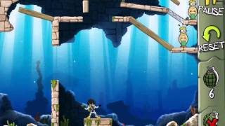 Fragger Atlantis Level 14 Walkthrough