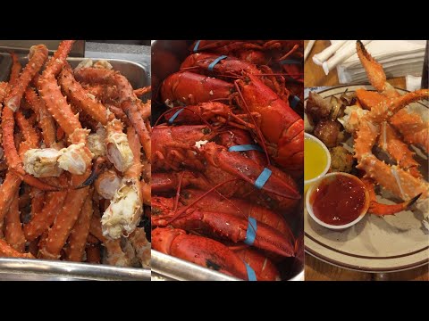 The Nordic Lodge: Legendary & Historic Eats- All You Can Eat Seafood- Long Ver #Kingcrab #lobster