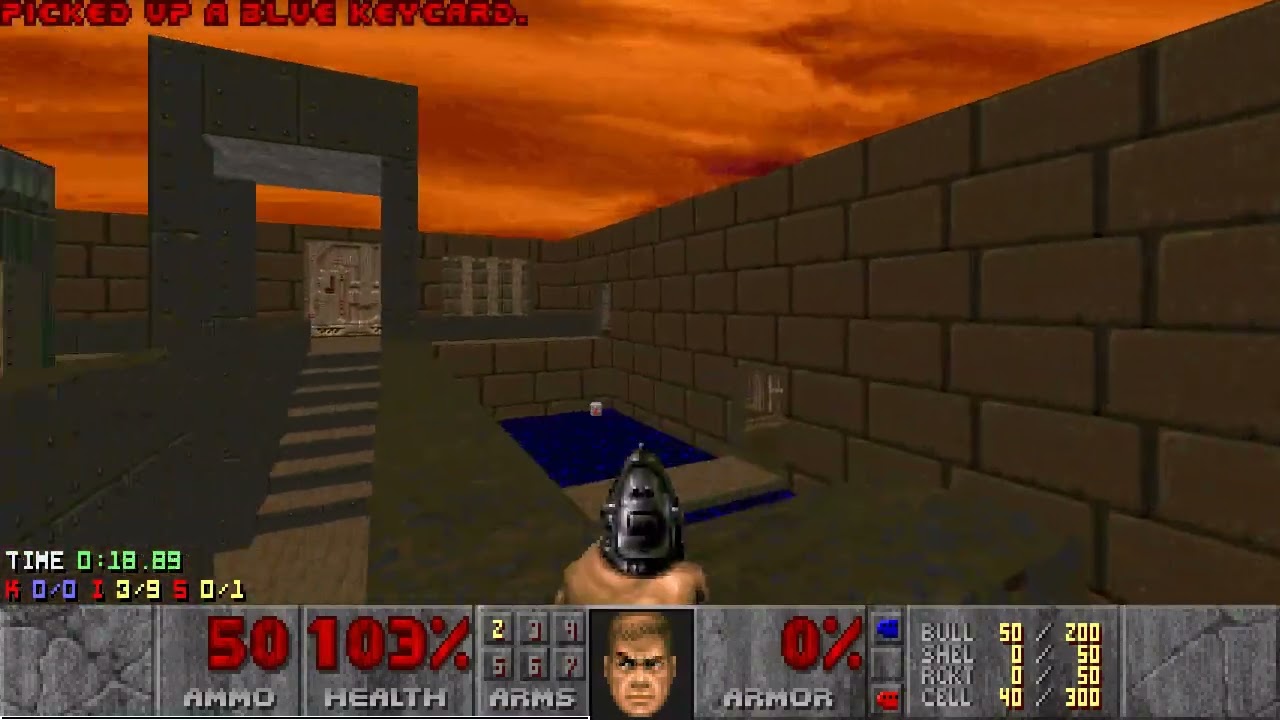 Master Levels for DOOM II | Attack (attack.wad) No Monsters 100% Secrets in 37.80 by TheMalayDoomer