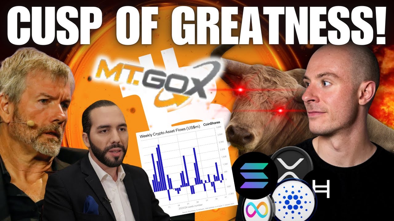 IMPORTANT: Bitcoin / Crypto On The Cusp Of Greatness!! Mt.Gox Delay!  MicroStrategy, El Salvador News