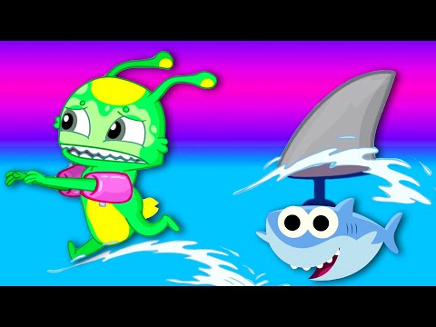 Thumbnail for Groovy le Martien - Ils aiment la plage et jouent avec un dauphin