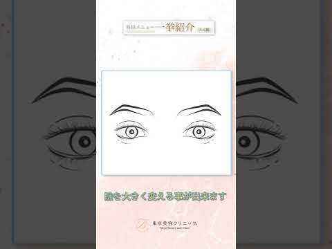 目元アンチエイジング『眼瞼下垂手術』“超” 簡単解説 #美容整形 #東京美容クリニック #Shorts #美容整形 #東京美容クリニック #Shorts