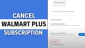 How to Cancel Your Walmart Plus Subscription (EASY)