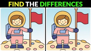 Can You Find All the Differences Test Your Brain with Fun 'Spot the Difference' Puzzles! || No - 96
