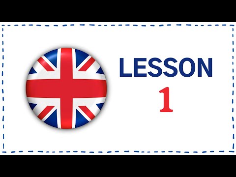 Kurz angličtiny pro samouky: Lekce 1