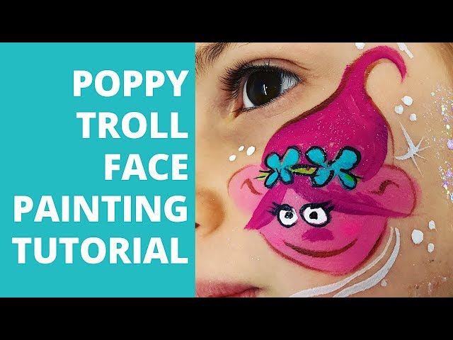 PINTANDO A PRINCESA POP DOS TROLLS / HOW TO PAINTING PRINCESS POP FROM  TROLLS 