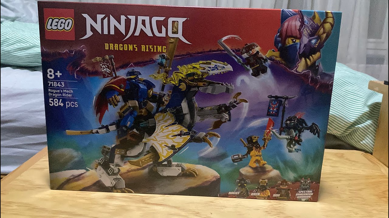 NINJAGO 71843 Rouge's Mech Dragon Rider REVIEW!!!!