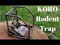 The KORO Rodent Snap Trap. Very Powerful - Ground Squirrels and a Smashed Finger