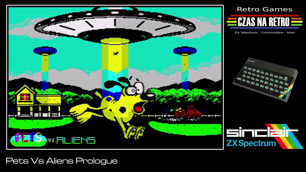 ヘアトリメンと Pets Vs Aliens Prologue (2015) - ZX Spectrum - YouTube