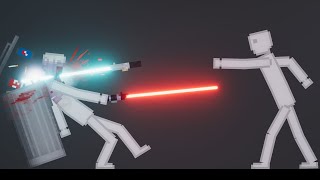 People Throwing Lightsabers At Each Other In People Playground (2)