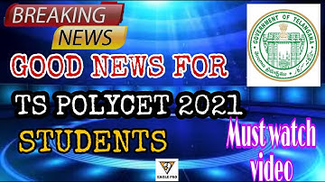 Ts polycet 2021 application dates are extended | Latest updates. ₹eagleupdates