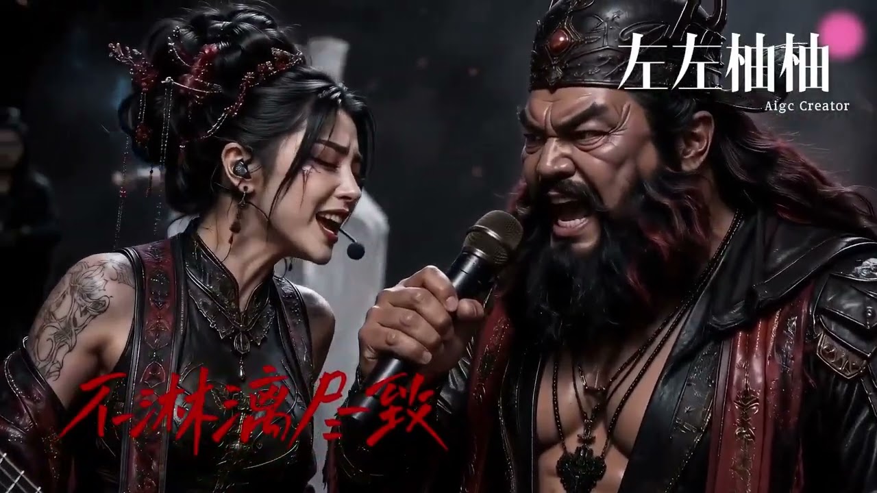 鍾馗孟婆版|死了都要愛,對飈高音封神 #鍾馗 #音樂分享 #音樂現場 #音樂推薦 #即夢AI創作者成長計劃