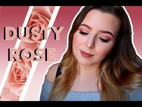 DUSTY ROSE MAKEUP TUTORIAL // RachelTay - YouTube