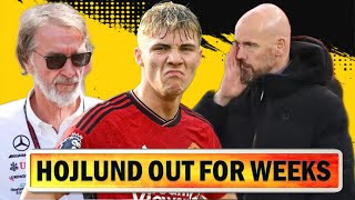 BREAKING !!! Rasmus Hojlund Injury Blow !!! Manchester United News !!!