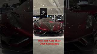 New York Auto Show 2026 EP6933 | Koenigsegg Jesko 💰 1600HP beast — how much ? #canadaontheroad