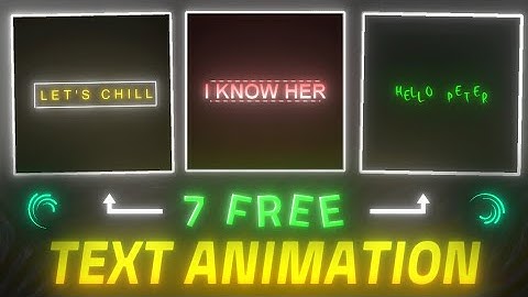 Premium AE Like Text Animation | Alight Motion (+ Free Preset)