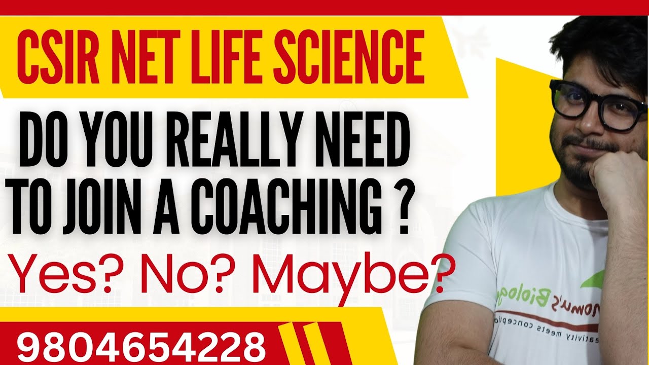 Why should you join Shomu's Biology online coaching for CSIR NET life ...