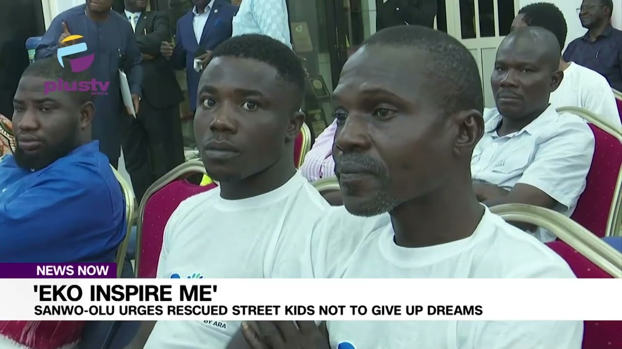 Eko Inspire Me: Sanwo-Olu Urges Rescued Street Kids Not To Give Up Dreams | NEWS
