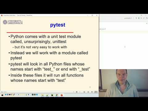 OO Python 06-3: Testing - pytest