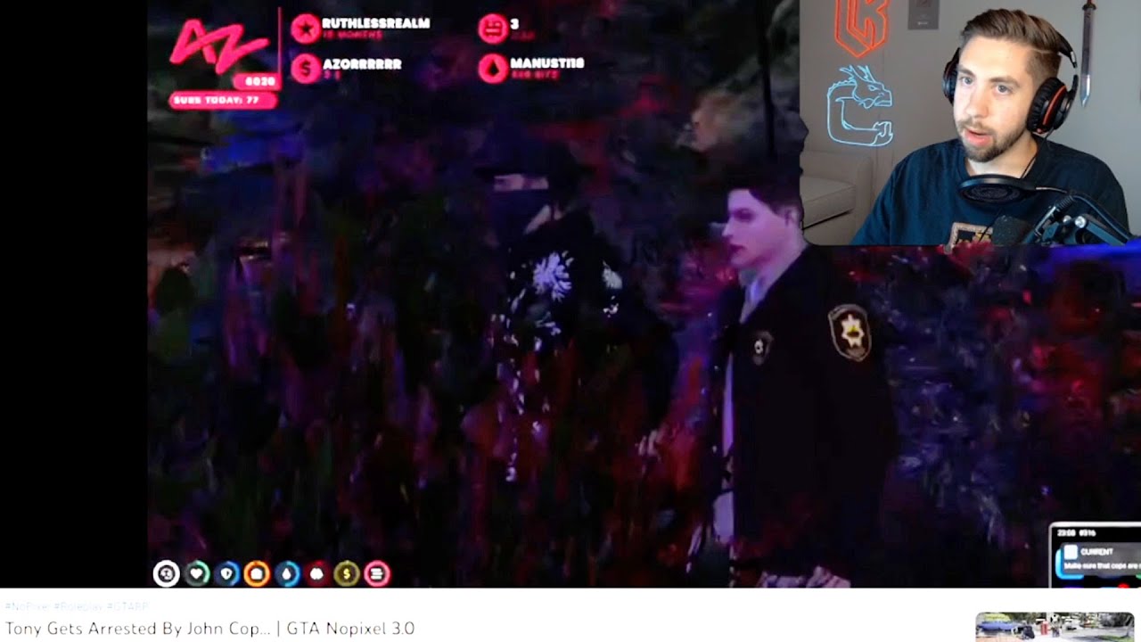 Kebun reacts to Tony Wants Nothing to do with Wrangler | NoPixel GTA RP