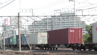 JR貨物　EF210牽引8074ﾚ　府中本町付近　2013/05/09