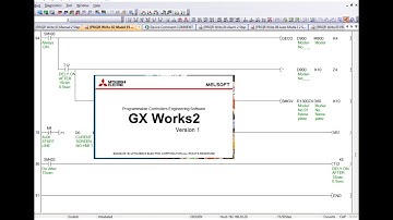 Hướng dận lập trình GX Works2 cơ bản.