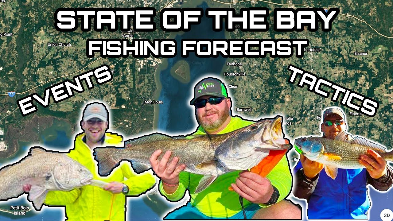 Mobile Bay Fishing Forecast March 2022 YouTube