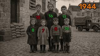 7 Children in 1944… Their Ages Tell a Tragic WWII Story