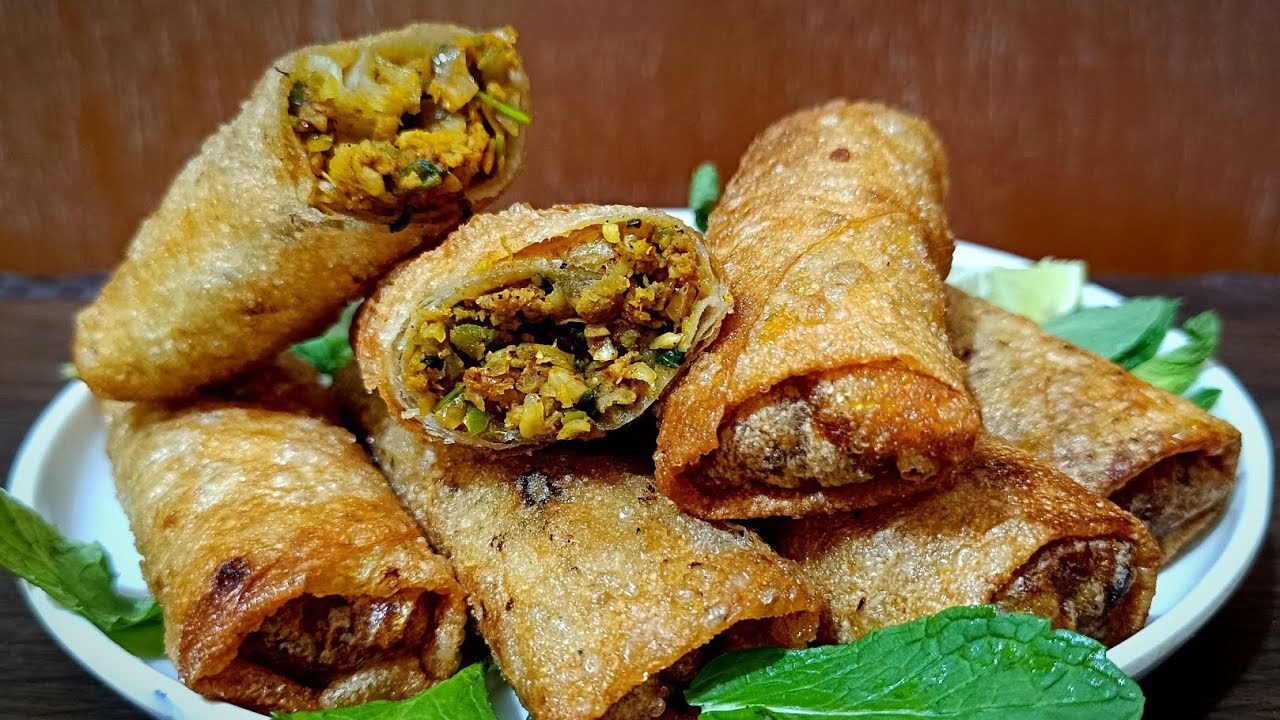 Qeema Rool Crispy Mutton Keema Roll ki Aasan Recipe | super tastyy keema Roll ...