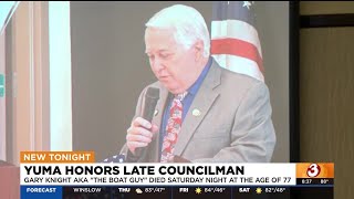 Yuma Councilman Gary Knight dies following a stroke