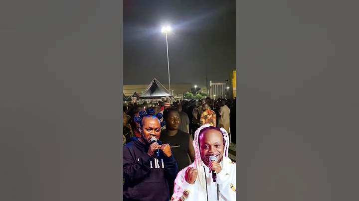 Daddy Lumba's funeral: the place is almost full already.