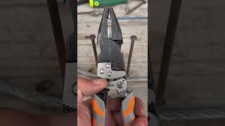New industrial grade labor-saving wire cutters multi-function 9-inch vise #plumber #carpenter #vise