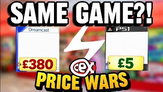 CeX Price Wars: Dreamcast vs PS1