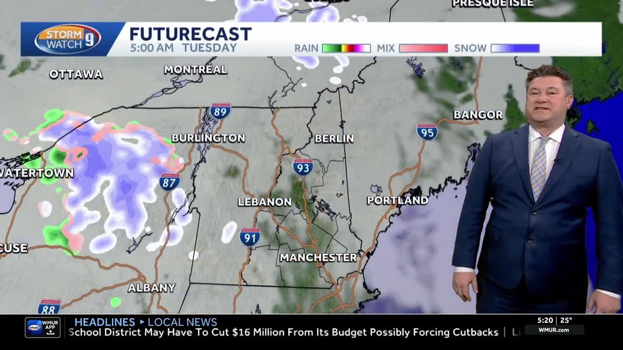 Video: Few snow showers Tuesday - YouTube