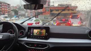 Pov Seat Ibiza Yağmurlu Akşam Üzeri Sürüş 8 Dk -